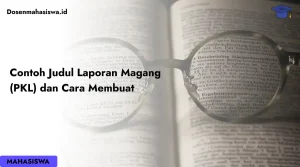 contoh judul laporan magang