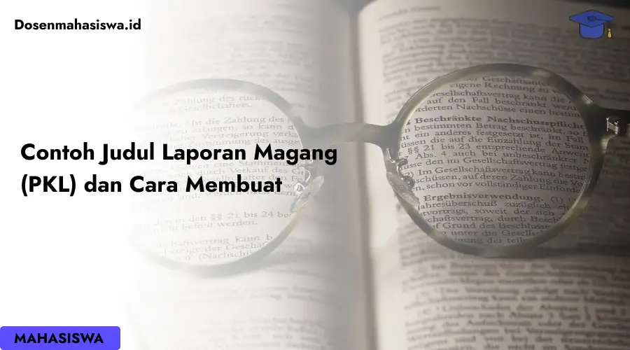 contoh judul laporan magang