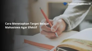target belajar mahasiswa