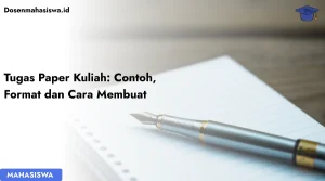 tugas paper kuliah