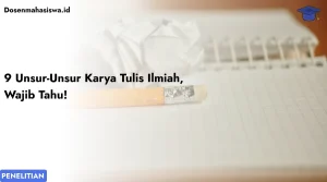 unsur unsur karya tulis ilmiah