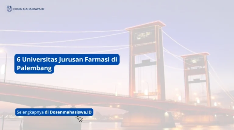 universitas jurusan farmasi di palembang