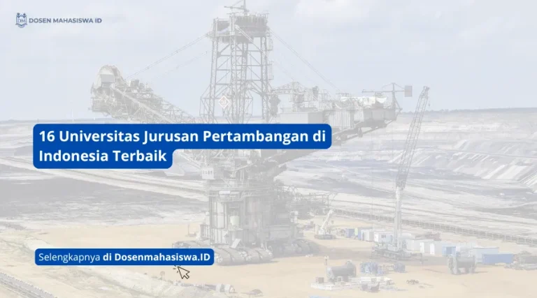 universitas jurusan pertambangan di indonesia