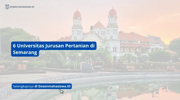 universitas jurusan pertanian di semarang
