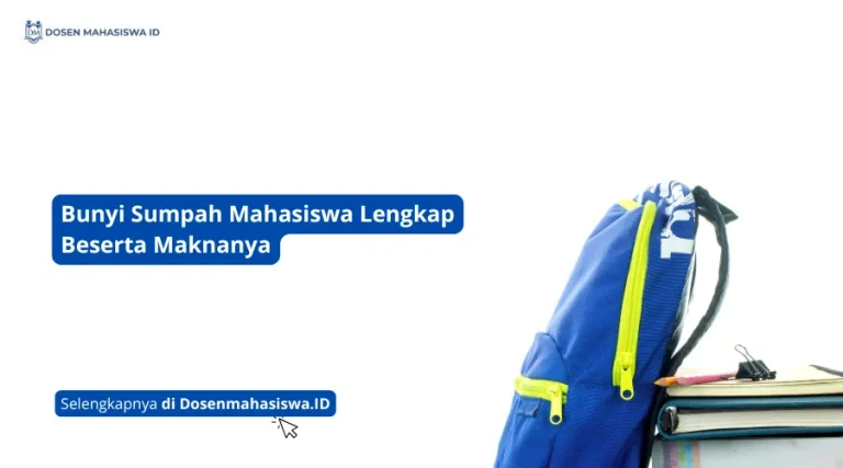 bunyi sumpah mahasiswa