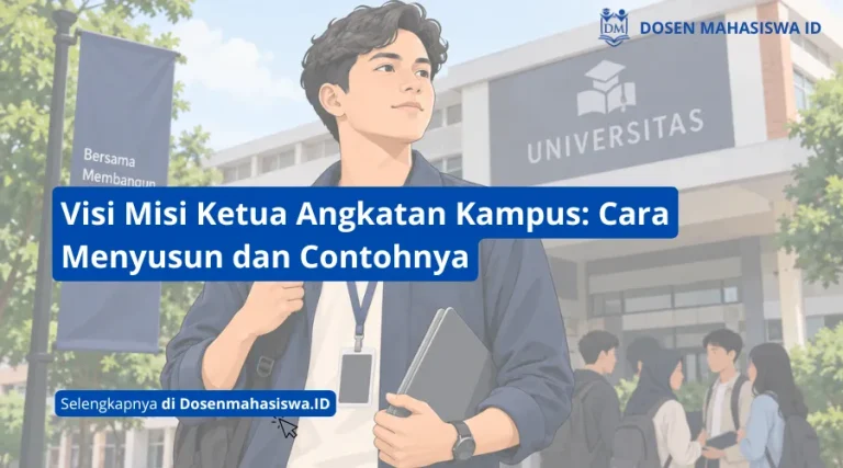 visi misi ketua angkatan kampus